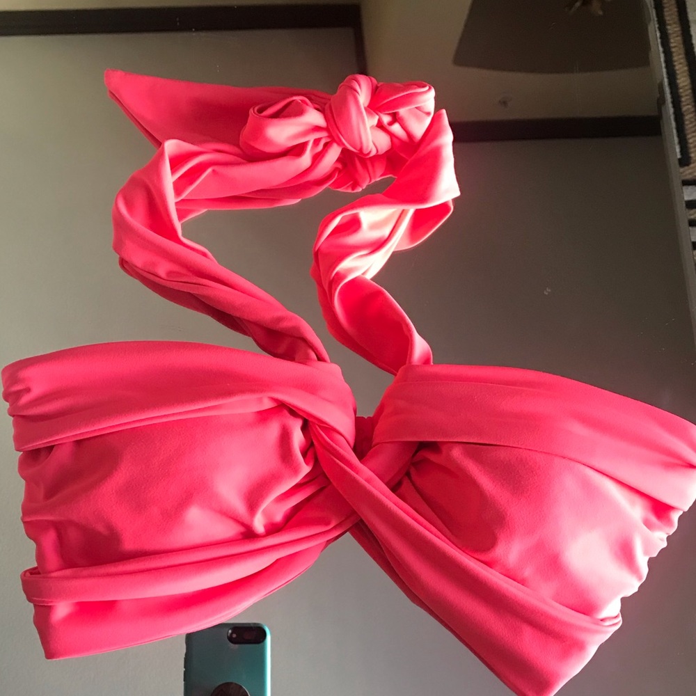 Seafolly convertible top Bright Coral